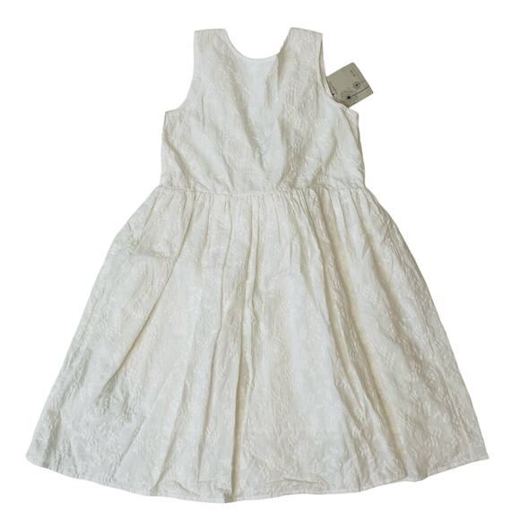 NWT Vignette 14Y Ivory Jewel Dress - Picture 1 of 7